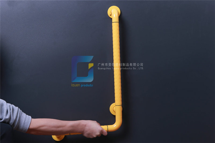 無障礙式公共衛(wèi)生間墻面扶手設計離地高度詳解