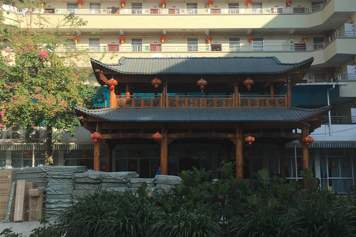 頤年養(yǎng)老院防撞扶手、無障礙扶手案例 (4)