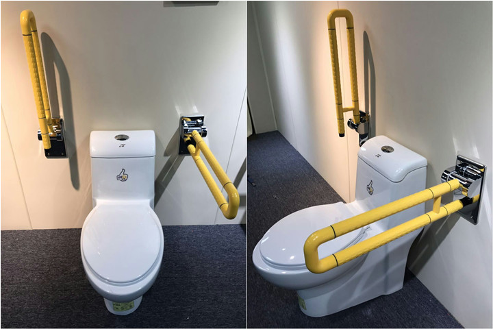 無障礙衛(wèi)生間扶手需要被安裝在哪些地方呢？