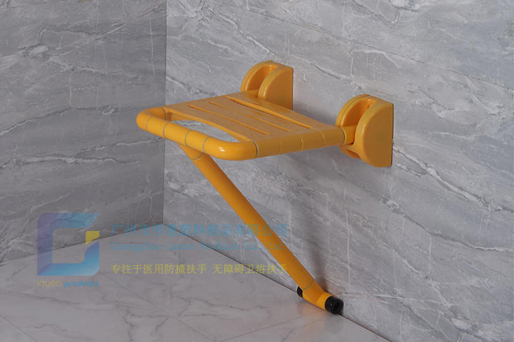 安全衛(wèi)浴設(shè)備-衛(wèi)生家老人助力扶手，折疊沐浴凳 (2)