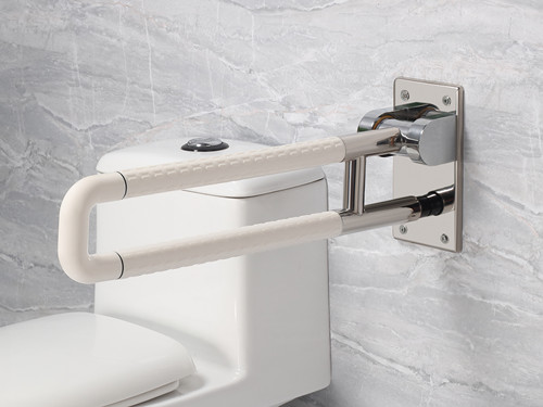 衛(wèi)生間扶手-新款白色U型上翻扶手不銹鋼光面底板老人安全助力扶手桿無障礙助立坐便器扶手 衛(wèi)生間扶手-新款白色U型上翻扶手不銹鋼光面底板老人安全助力扶手桿無障礙助立坐便器扶手