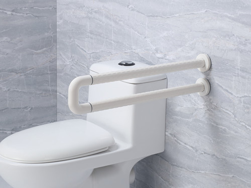 衛(wèi)生間扶手-白色U型扶手老人安全助力扶手桿無障礙助立坐便器扶手 衛(wèi)生間扶手-白色U型扶手老人安全助力扶手桿無障礙助立坐便器扶手